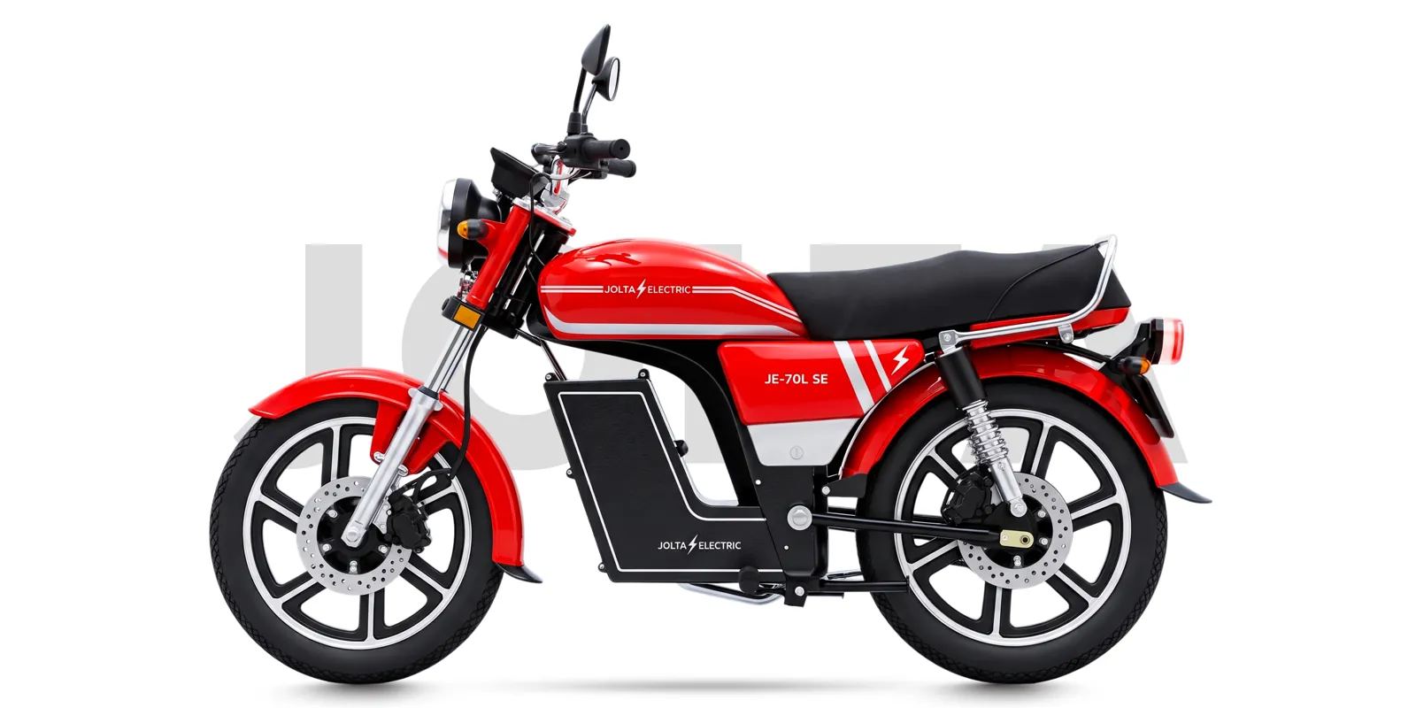 JE-70L SE Bolt electric motorcycle, side view