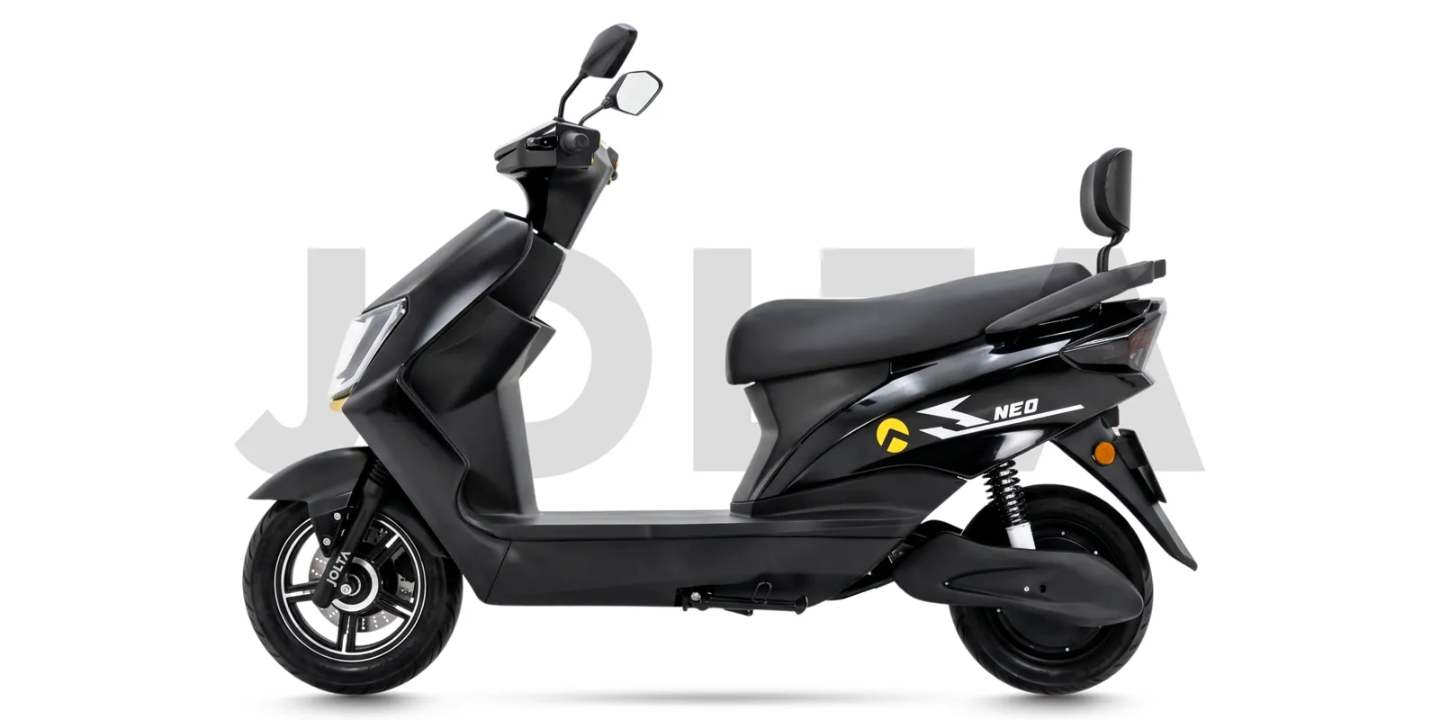 Neo electric scooty, side view