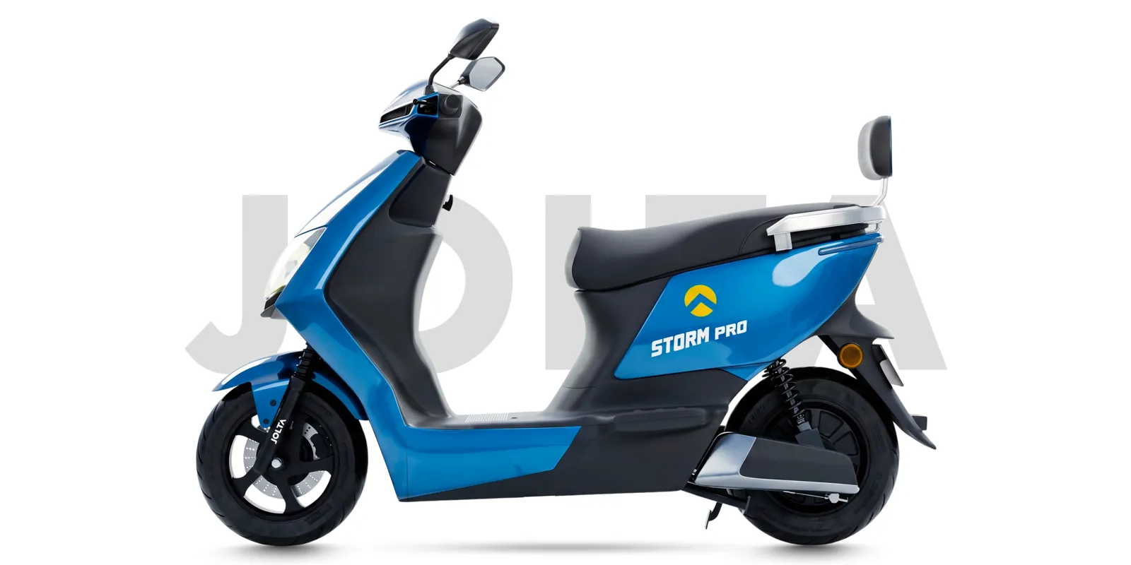 Storm Pro electric scooty, side view