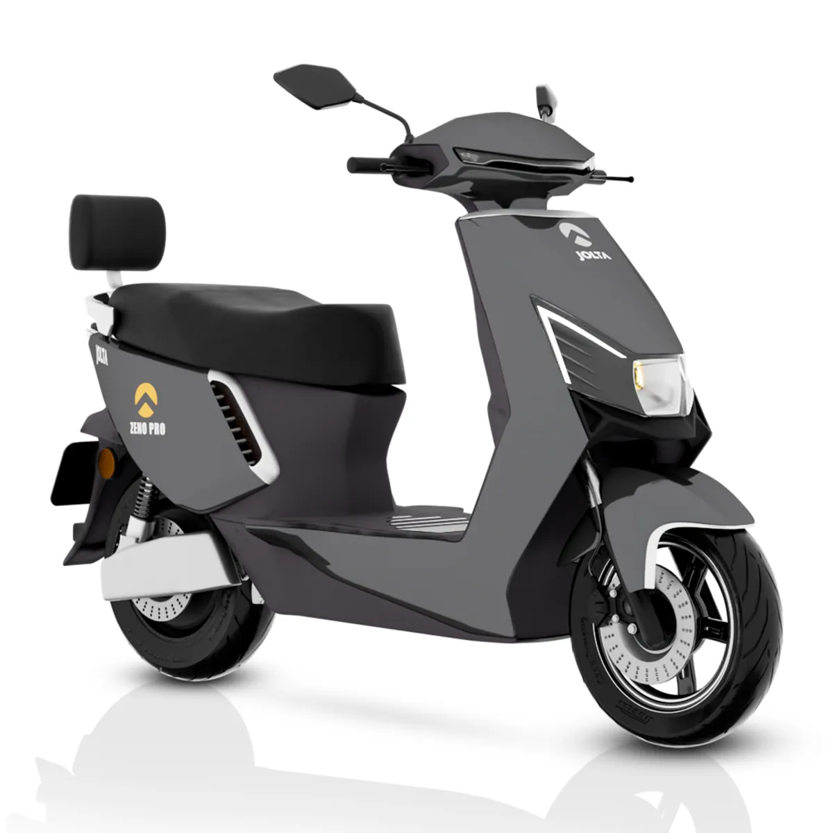 Zeno Pro electric scooty, three-quarter
