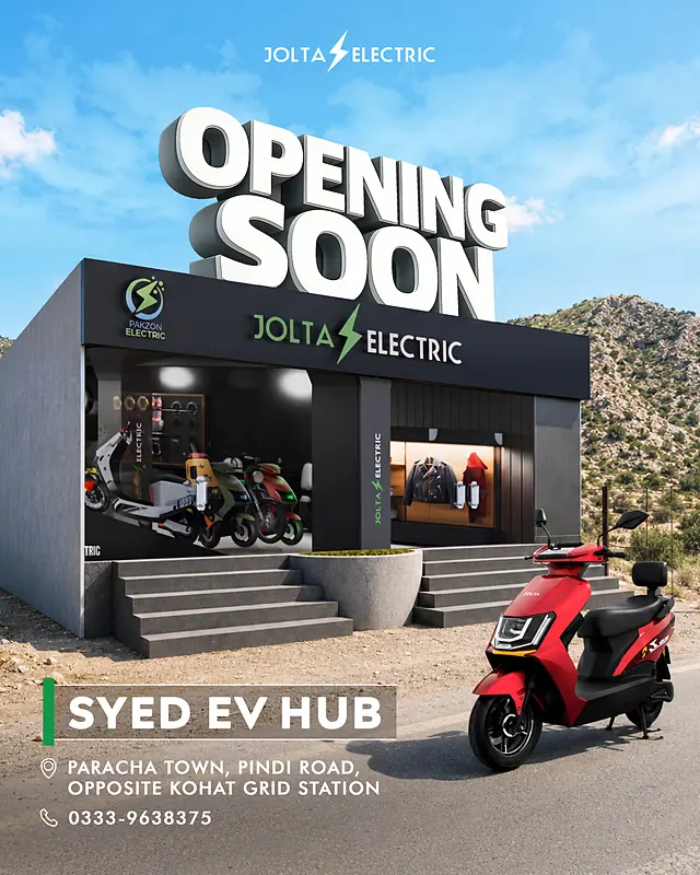 Jolta post: Syed EV Hub, Kohat